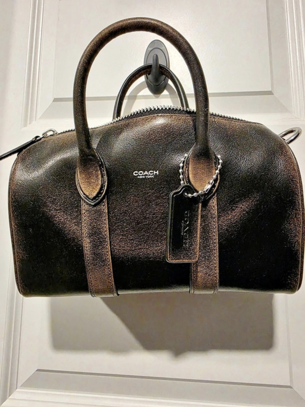 Coach Compass 25 Loved Leather